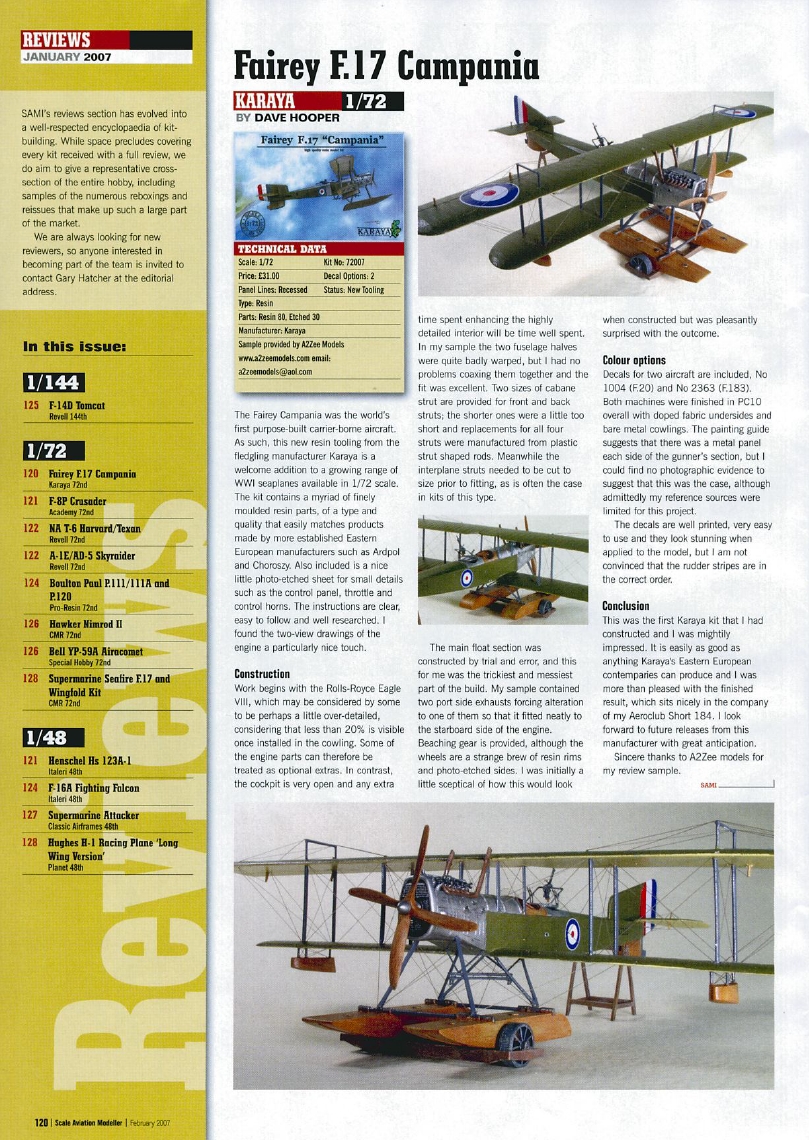 Scale Aviation Modeller International 2007-02